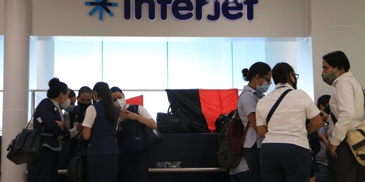 INTERJET ADEUDA SALARIOS Y PRESTACIONES DE 250 PERSONAS EN CANCÚN