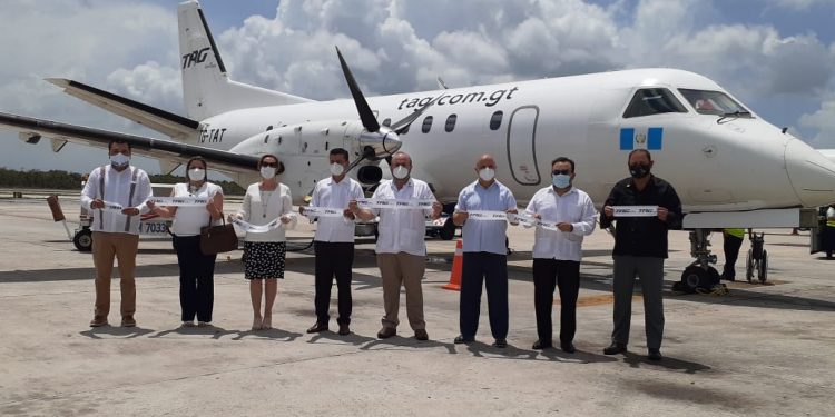 REALIZA TAG AIRLINES SU PRIMER VUELO EN LA RUTA GUATEMALA-CANCÚN