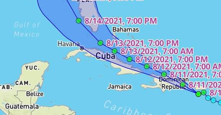 EL CICLÓN TROPICAL»SEIS» EVOLUCIONÓ A TORMENTA TROPICAL FRED».