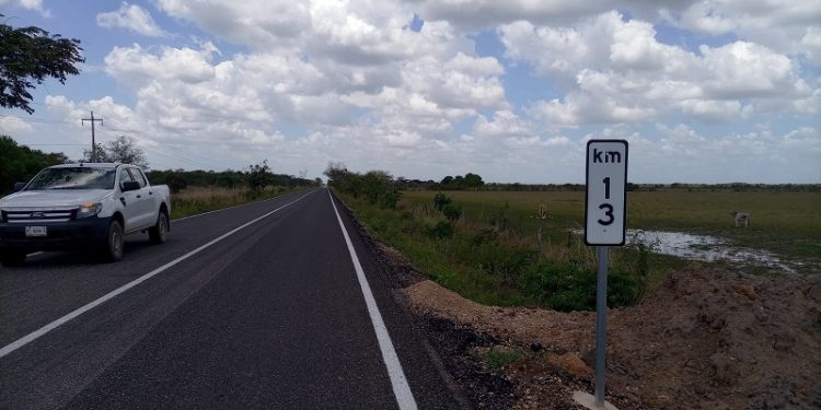 AVANZA RECONSTRUCCIÓN DE LA VÍA CHABLÉ-EL TRIUNFO; QUEDARÁ LISTA EN OCTUBRE: ADÁN AUGUSTO