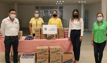 RECIBE DIF TABASCO DONATIVO DE 166 KILOS DE ALIMENTO DE LA EMPRESA SURPETROL