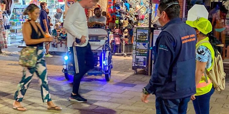 TULUM ES EL QUE MENOS CUMPLE EN MEDIDAS SANITARIAS