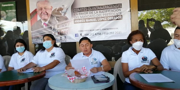 INTEGRAN COMITÉ QUINTANARROENSE A FAVOR DEL MANDATO DE LÓPEZ OBRADOR