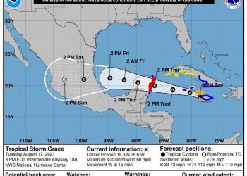 INICIA EVACUACIÓN DE LA GENTE DE PUNTA ALLEN