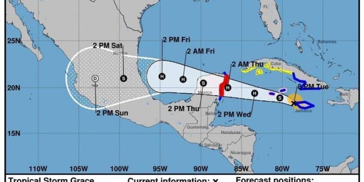 INICIA EVACUACIÓN DE LA GENTE DE PUNTA ALLEN