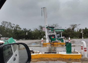 GRACE DEJA DAÑOS EN INFRAESTRUCTURA EN TULUM