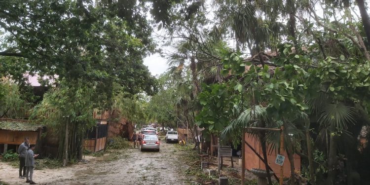 LÍDER HOTELERO REPORTA DAÑOS MENORES EN SECTOR TURÍSTICO DE AKUMAL