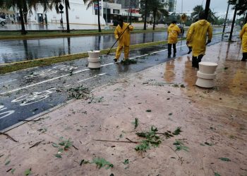 REPORTA GOBIERNO DE BJ SALDO BLANCO TRAS PASO DE HURACÁN “GRACE”