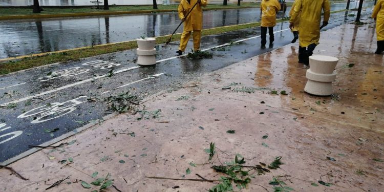 REPORTA GOBIERNO DE BJ SALDO BLANCO TRAS PASO DE HURACÁN “GRACE”