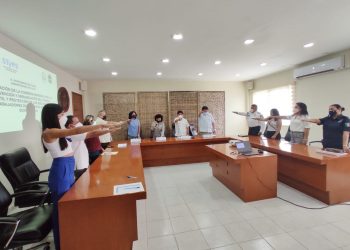 FIRMA CATALINA PORTILLO CONVENIO DE COLABORACIÓN CON AYUNTAMIENTO DE TULUM Y DE MANERA INMEDIATA SE CREA LA CITI MUNICIPAL