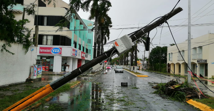 ASÍ LUCEN LOS MUNICIPIOS TRAS EL PASO DEL HURACÁN GRACE