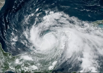 MÉRIDA, EN LA FASE MÁS INTENSA DE “GRACE”