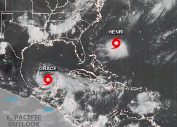“GRACE” SE ALEJA POCO A POCO DE YUCATÁN