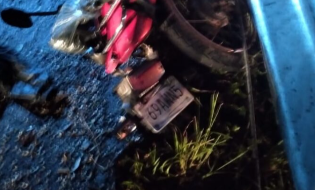 CHOCA MOTOCICLISTA EN FELIPE CARRILLO PUERTO