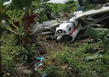 SE DESPLOMA OTRA AVIONETA EN TEAPA; PIERDE LA VIDA EL PILOTO