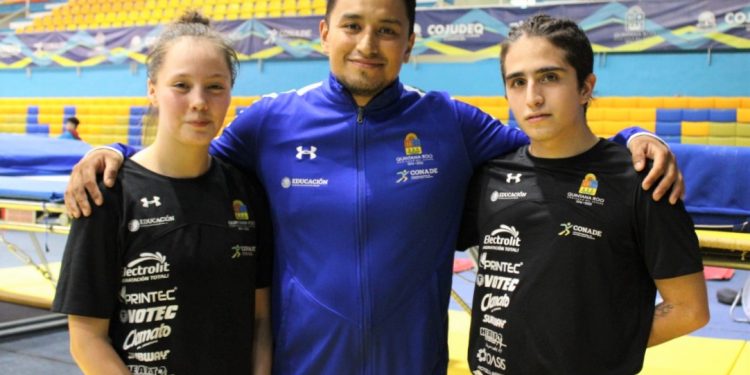 GIMNASTAS DE TRAMPOLÍN SE PREPARAN PARA JUEGOS PANAMERICANOS JUVENILES