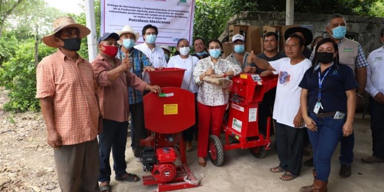 BENEFICIAN CON MAQUINARIA A VIVEROS COMUNITARIOS DE ZONA INDÍGENA YOKOTA´N