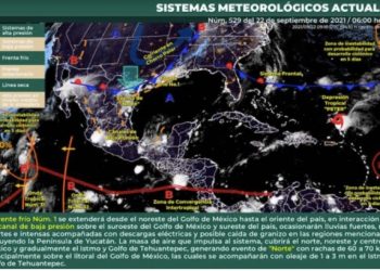 POCA LLUVIA Y TORMENTA ELÉCTRICA EN MUNICIPIOS DE QUINTANA ROO