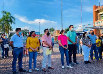 SE REÚNE MARY HERNÁNDEZ CON TRABAJADORES DEL AYUNTAMIENTO DE FELIPE CARRILLO PUERTO