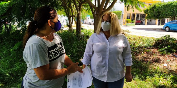 ARREMETE REGIDORA CONTRA ACTUAR DE AUTORIDADES DE OTHÓN P. BLANCO CONTRA TRABAJADORES MUNICIPALES