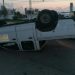 VUELCA CAMIONETA EN EL BULEVAR COLOSIO; HAY TRES HERIDOS
