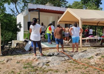 GOBIERNO DE PUERTO MORELOS LLEVA BRIGADA DE SERVICIOS A DELIRIOS Y CENTRAL VALLARTA