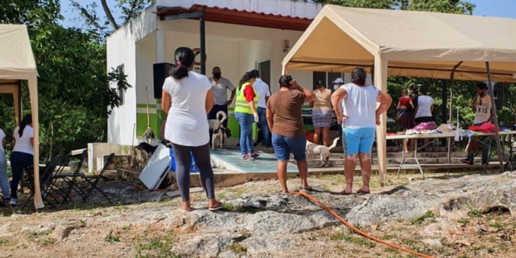 GOBIERNO DE PUERTO MORELOS LLEVA BRIGADA DE SERVICIOS A DELIRIOS Y CENTRAL VALLARTA