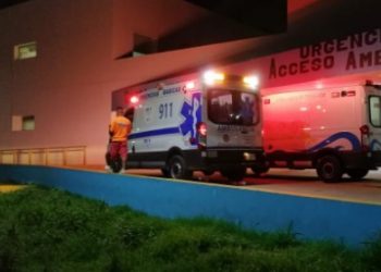 HOSPITALIZAN DURANTE LA MADRUGADA A HOMBRE CON BALAZO EN LA CABEZA EN PLAYA DEL CARMEN