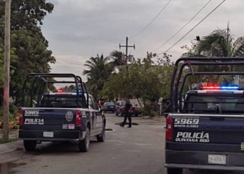 DETIENEN A DOS PRESUNTOS ASALTANTES EN LA REGIÓN 259 DE CANCÚN
