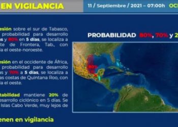 ANTICIPAN LLUVIAS FUERTES EN QUINTANA ROO
