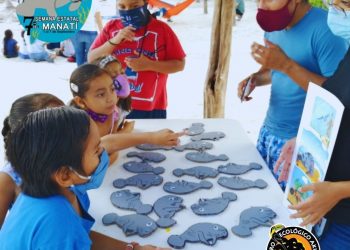 SUMAN ESFUERZOS PARA LA CONCIENTIZACIÓN DE LA PROTECCIÓN DE LOS MANATÍES EN QUINTANA ROO