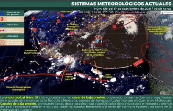 AMBIENTE CÁLIDO A CALUROSO EN QUINTANA ROO