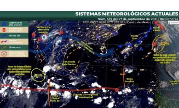 HABRÁ MUCHO CALOR EN MUNICIPIOS DE QUINTANA ROO