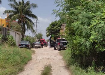 EJECUTAN A BALAZOS A UN HOMBRE EN LA COLONIA SAN VICENTE DE CANCÚN