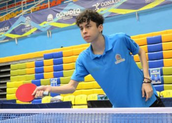 EL QUINTANARROENSE RODRIGO TAPIA QUIERE TRASCENDER EN EL TENIS DE MESA
