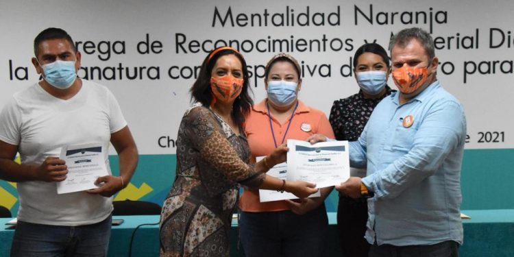 SEQ RECONOCE LABOR DE DOCENTES DE LA ASIGNATURA DE EDUCACIÓN CON PERSPECTIVA DE GÉNERO EN EDUCACIÓN MEDIA SUPERIOR