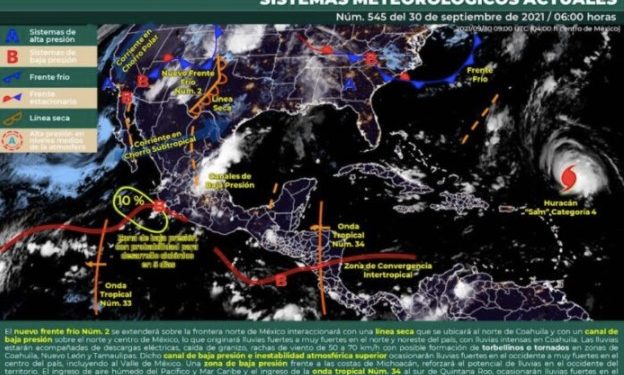SIN LLUVIAS A PESAR DE LOS NUBLADOS EN QUINTANA ROO