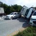 SE REPORTA OTRO APARATOSO ACCIDENTE EN LA CARRETERA CANCÚN- PLAYA DEL CARMEN