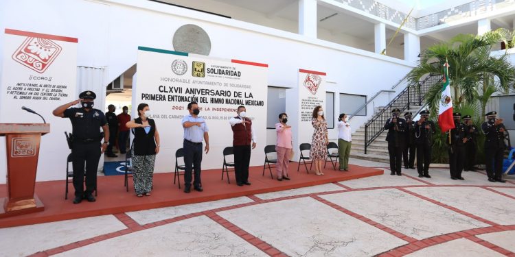 PROMUEVE GOBIERNO DE SOLIDARIDAD HISTORIA DE MÉXICO A TRAVÉS DE SU HIMNO