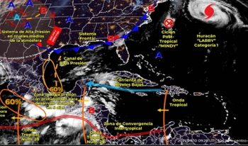 AVISO PRECAUTORIO NO. 2 CON LA ZONA DE CONVERGENCIA INTERTROPICAL