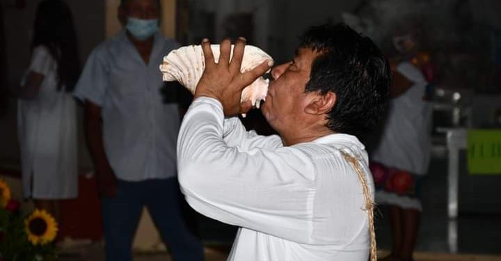 REALIZAN CEREMONIA MAYA POR EL DÍA INTERNACIONAL DE LA PAZ EN KANTUNILKÍN