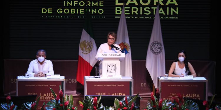 ”AQUÍ, AHORA Y SIEMPRE, POR EL FUTURO DE SOLIDARIDAD”: LAURA BERISTAIN