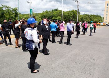 PARTICIPAN MÁS DE 35 MIL PERSONAS EN MACRO SIMULACRO NACIONAL: ADRIÁN MARTÍNEZ ORTEGA