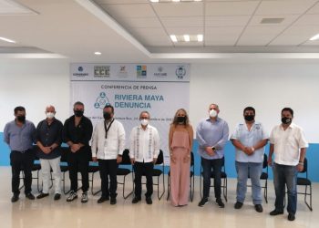 FISCALIA DEL ESTADO Y SECTORES EMPRESARIAL Y COMERCIAL TRABAJAN DE LA MANO EN EL PROGRAMA “DENUNCIA RIVIERA MAYA” : LENIN AMARO