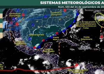 SE ESPERAN 56 FRENTES FRÍOS EN EL PAÍS: ADRIÁN MARTÍNEZ ORTEGA