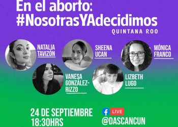 SE SUMA GOBERNANZA MX A LA SEMANA DE ACTIVIDADES CON MOTIVO DEL “DÍA POR LA DESPENALIZACIÓN DEL ABORTO”