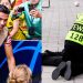 CRISTIANO RONALDO »NOQUEÓ» A GUARDIA DE SEGURIDAD