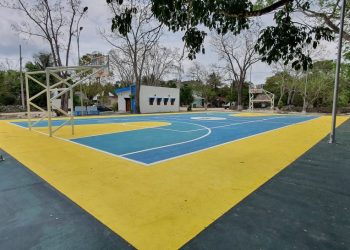 CON CANCHA Y MÓDULO COMUNITARIO SE IMPULSA LA IMAGEN DE LA COMUNIDAD KANKABDZONOT