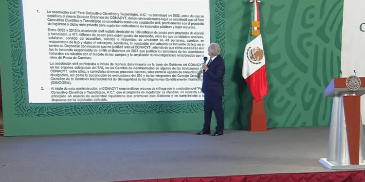 QUE SE INVESTIGUE Y SI HAY CORRUPCIÓN QUE SE CASTIGUE: AMLO SOBRE CASO DEL CONACYT
