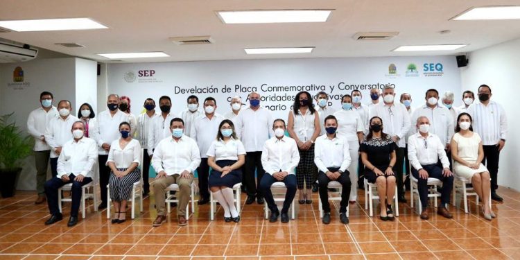 QUINTANA ROO CONMEMORA LOS 100 AÑOS DE LA SECRETARÍA DE EDUCACIÓN PÚBLICA